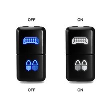 Dual Push Switch w/Lightbar