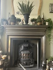 The Palmerston Gallery Victorian Cast Iron 54” Mantlepiece (SHELF only)