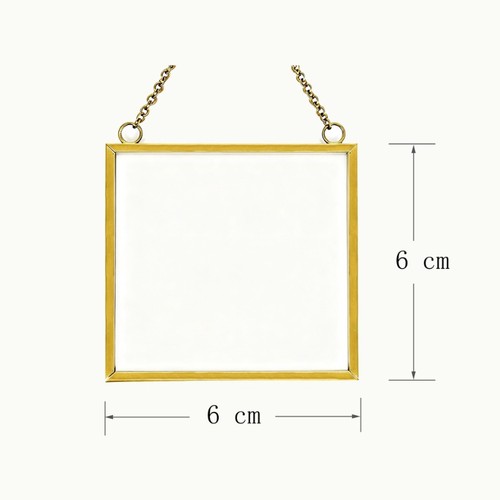 Double glass frame - double, for