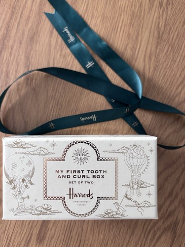 Harrods first tooth curl - harrods, my
