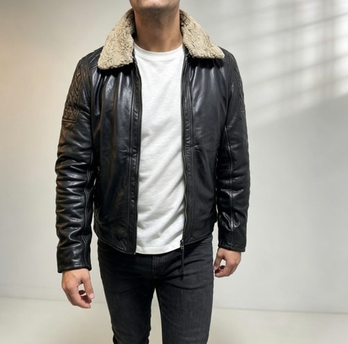 Mens genuine real leather - mens,