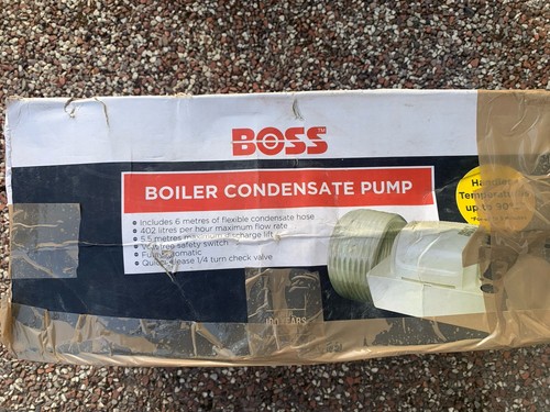 Boss boiler condensate pump - boiler,