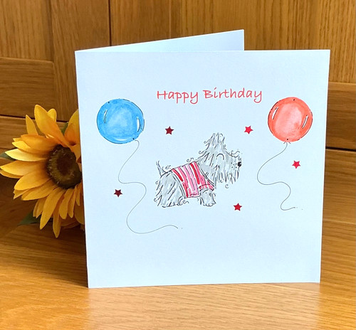 Happy birthday card cute funny - happy,