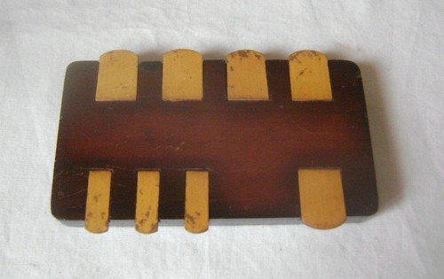 Victorian mahogany and boxwood - and,