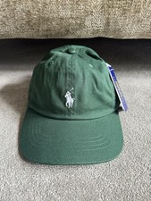 Ralph Lauren Cap - Green / White - Brand New With Tags