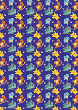 Pokemon Wrapping Paper 2M Roll