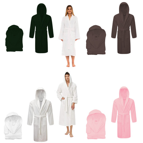 Unisex 100 cotton bathrobe - 100%,