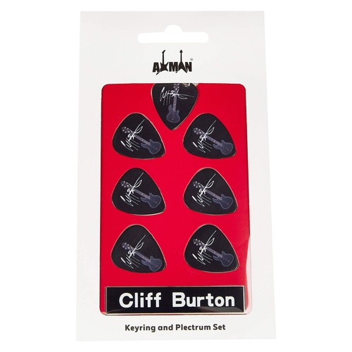 Cliff burton guitar plectrum - burton,