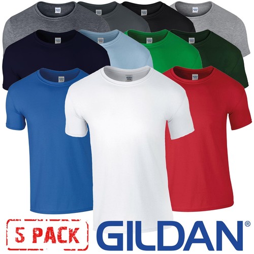 Pack gildan mens shirt - mens, t-shirt