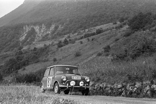 Mini cooper 1966 rally car - mini,