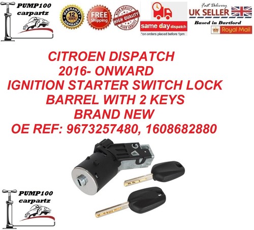 Ignition for citroen dispatch - ignition,