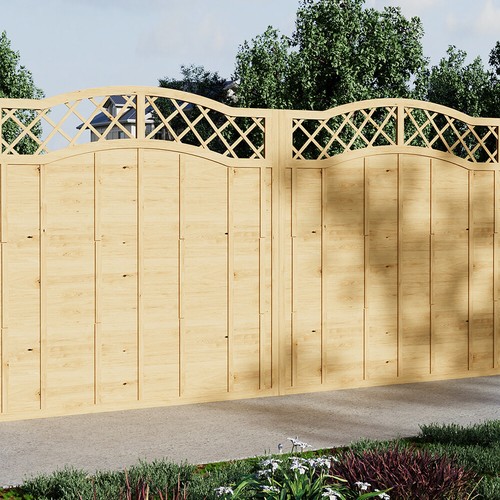 Privacy wooden fence - privacy,
