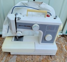 Riccar 650 Electric Sewing Machine With Cover  Untested No Foot Pedal Spare