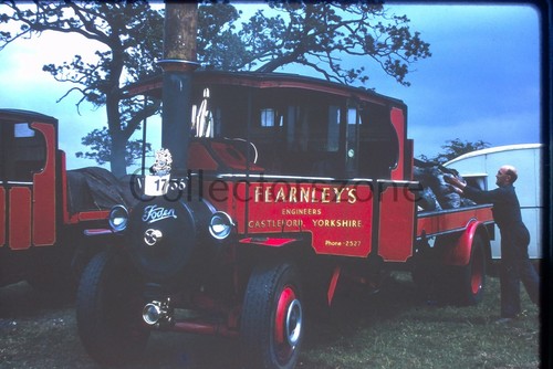 35mm slide foden steam wagon - 35mm,