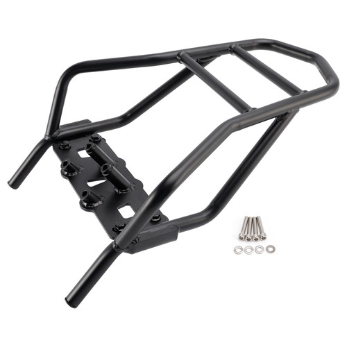 Black rear luggage rack - rack, cargo