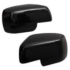 Pair Gloss Black Wing Mirror