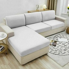 1/2/3 Seater Sofa Seat Covers Couch Protector Cushion Elastic Settee Slipcover