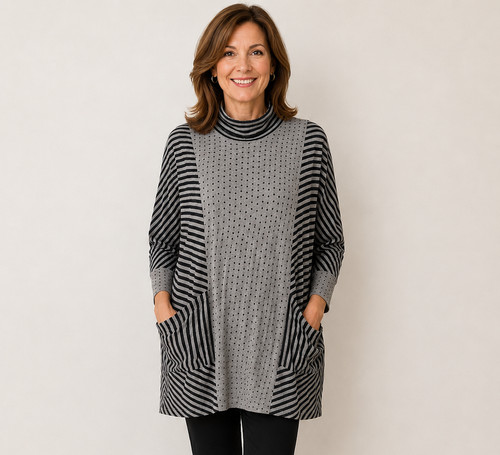 Sahara tunic top grey - sahara,