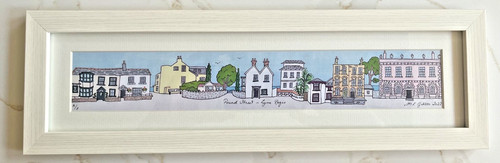 Lyme regis art - print, by