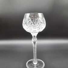 Vtg Czech Bohemian Wine Glass