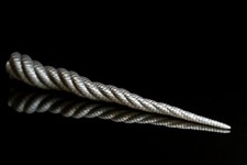 Unicorn Horn For Real Horse 20cm S Pearly White With Base For Photoshoot Prop