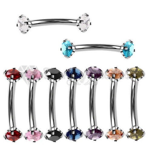 Eyebrow piercing double end - piercing,