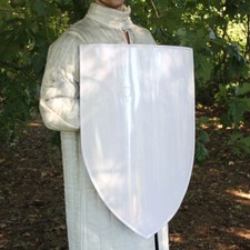 MEDIEVAL HEATER SHIELD WOODEN