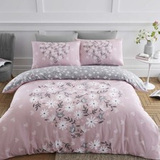 Ditsy Heart Printed Duvet Set