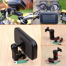 High Quality Waterproof Case For 6" GPS SatNav includes Motorcycle Mounts