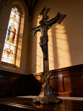 Reclaimed Brass Catholic