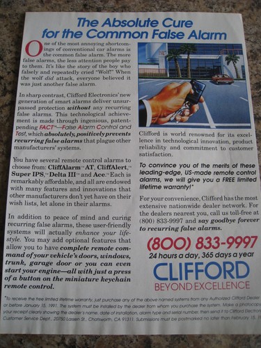 Clifford beyond excellence - clifford,