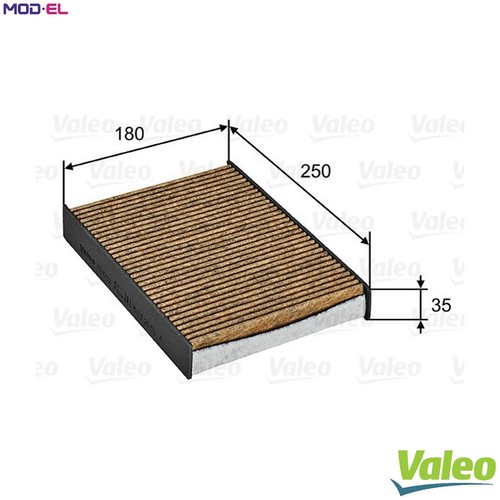 Filter cabin air 701032 for - filter,