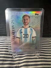 2023 Topps Argentina World Champions Alexis Mac Allister /5 Rainbow