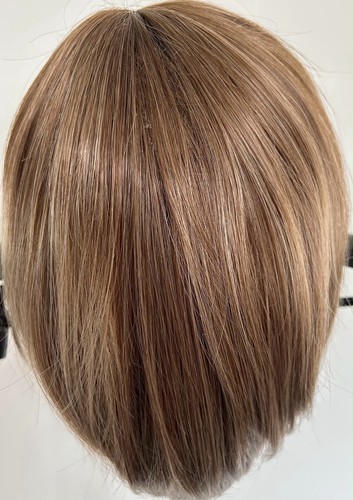 Wig with fringe side - with,