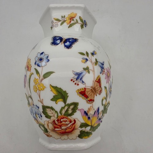 Vintage aynsley pottery vase - aynsley,