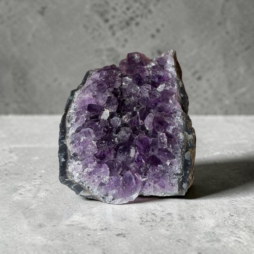 Uruguay amethyst cluster - amethyst, –