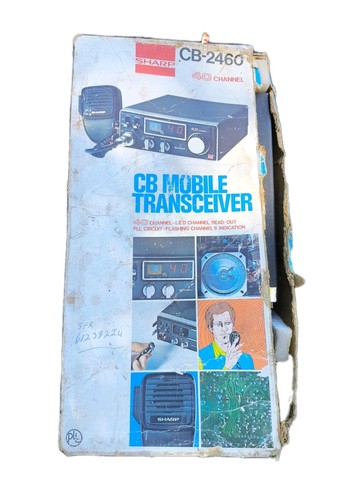 Vintage radio sharp - vintage, cb