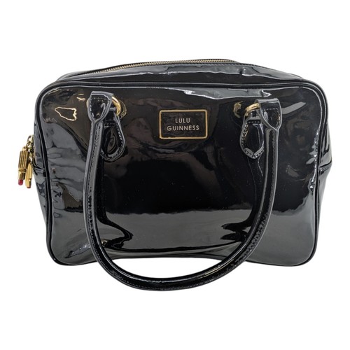 Lulu guinness black leather - lulu,