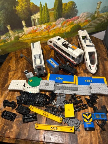 Lego train parts - train, speed