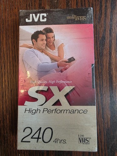 Jvc 240 blank vhs - e-240,