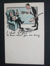 Old MUSIC Comic BANJO & GUITAR PLAYER JAM SESSION WRITE AWAY WHAT ARE YOU DOING