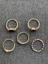 Ladies Dress Rings Set Of 5