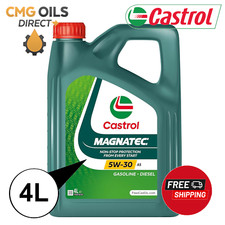 CASTROL MAGNATEC 5W-30 A5 STOP-START ENGINE OIL - ACEA A1/B5 A5/B5 API SN - 4L