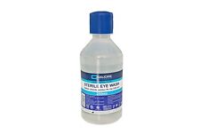 QUALICARE SODIUM CHLORIDE 250ML STERILE SALINE FIRST AID WOUND CLEANING EYE WASH