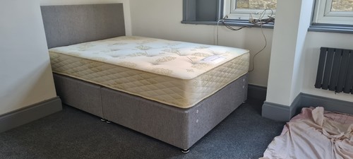 New double sprung mattress - ,