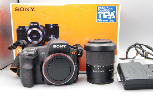 Sony a200 with 70mm - sony,