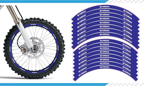 Yamaha blue black motocross - black,