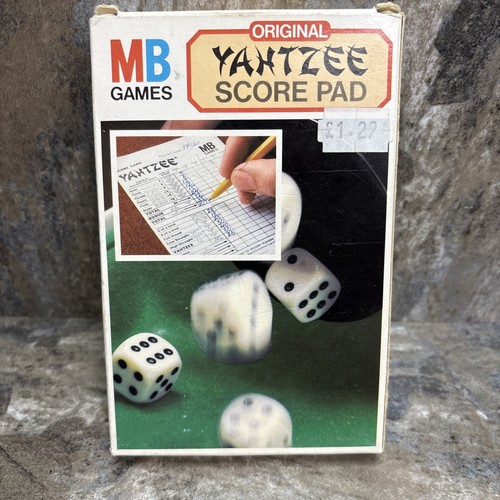 Yahtzee score pad - pad, by