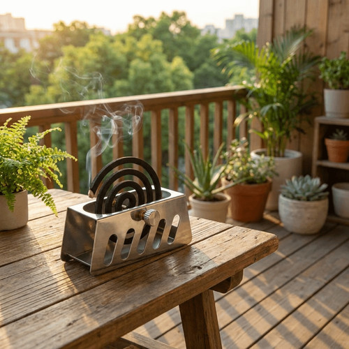 Fireproof mosquito coil box - coil,