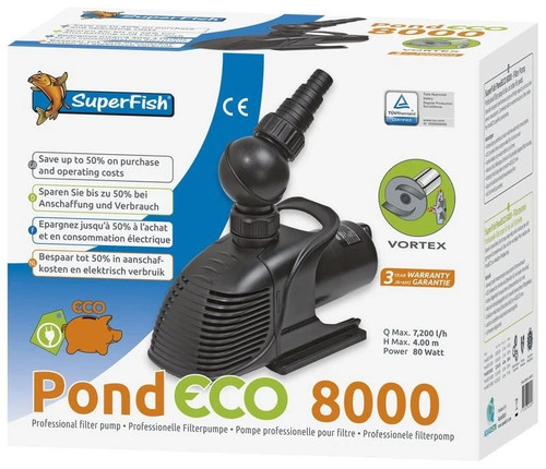 Superfish eco pond - pond, 8000